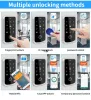 Lock Tuya Smart Door Control System IP65 Haterproof BioMetrics Photeprint RFID Card NFC App Passsword Unlock Lock Electronic Lock