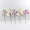 Decorative Flowers Real Touch Big White Magnolia Artificial Flower Christmas Wedding Decoration Party Home Decor Flores Artificiales