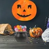 Bottiglie di stoccaggio 8 pezzi Decorazioni di Halloween Candy Candy Mini Accessori per feste decorazioni di bollitore '