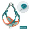 Dog Leash Piccolo e medio riflessione petto petto cinghia anti-pausa per cani e guinzagli per animali domestici