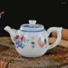 Teaware Sets Jingdezhen Antique Hand-painted Ming Chenghua Chicken Bucket Color Cylinder Cup Tea Set Ceramic Gifts