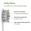 Série Oclean original Sonic Electric Toothbrush Heads Replacements for Voyage X Pro Elite One Z1 E1 Air 2 XS Tips Acessórios 240403