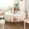 Table Cloth Tablecloth Embroidery Flower Dining Room Tea Covers Christmas Home Page