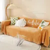 의자 덮개 거실을위한 격자 무늬 소파 커버 간단한 슬립 커버 담요 침대 장식 보호 던지기