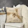 Pillow Nightfury -da Vinci -Stil Wurffälle Dekorativ S Case Weihnachten