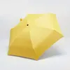 Parapluies Rainy Day Pocket Umbrella Mini pliage de soleil pliant parasol Couleur de bonbons pliables