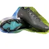 Sapatos de futebol zoomes mercuriales vapores xves elitees fg chutes boots futebol core preto azul masculino scarpe da calcio cR7es