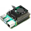 Мыши Raspberry Pi вентилятор интеллектуального управления температурой Программируемая плата OLCD OLCD OLCD для Raspberry Pi 4 Model B 3B+ 3B