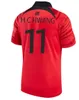 South Korea Soccer Jersey New 2024 2025 HEUNG-MIN SON KANG IN LEE National Team 24 25 Football Shirt Men Kids Kit Set Home Away Men Uniform Red Black Fan Player Version 888