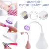 Trimmer mini paznokcie lampa do manicure UV/LED Lampa suszenia paznokci do przedłużania kleju narzędziem manicure