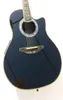 Korpus włókna węglowego 6 Strings Ovation Acoustic Electric Guitar Ebony Fretboard z f5t przedwzmacniacz EQ Professional Folk Guitare7538247