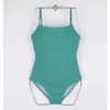 Swimwear 2024 maillot de bain Femme un morceau de baignade monokini solide