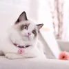 Dog Collar Classic Plaid Cat med klockor bekväma för katter som kattungar