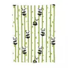Coperte panda con decorazione in pile di bambù rilassati super calda coperta