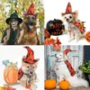 POPEL POPETPOP 2PCS Halloween Pet Costume Set Cloak and Hat Kit Funny Cat Cosplay for Party (Taille