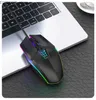 Mäuse USB Wired Gaming Maus 1600 DPI 6-Button Stummschalt