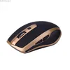 Souris New Bluetooth Wireless Mouse Ultra High Resolution jusqu'à 1600dpi Fonction d'alarme à basse tension confortable Y240407