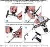 Narzędzia narzędzia do naprawy łańcucha rowerowego z miernikiem miernika Link Pleier Multitool Rower Bike Squeeze