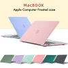 Cases Frosted Laptop Case voor Book Air Pro Nieuw Touch Bar11 12 13 14 15 16 inch Hard Laptop Case Cover Case Nieuwe Style 13.6 Shell