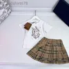 Designer Baby Tshirt ensembles de vêtements d'été printemps