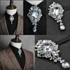 Bolo bindt luxe mannen bowtie cowboy ketting bolo tie dames elastische band band legering legering chic strikjes bling crystal rhinestone uniform stroptie 240407