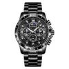 Tianbin Brand Multi Functional High -End Quartz Waterz Glow Trend Acciaio Watch maschile da uomo