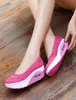 뜨거운 판매- 패션 메쉬 캐주얼 테니스 신발 모양 두꺼운 낮은 힐 여성 간호사 피트니스 신발 웨지 스윙 슈 모카신 PS 크기 9752500
