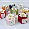 Opakowanie prezentów 10PCS Creative European Candy Box Wedding Flower Favor Party Pamięci Małe opakowania pudełka