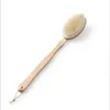 Natural Bristle Bath Brush Exfoliating Wooden Body Massage Shower Brush SPA Woman Man Skin Care Dry Body Brush