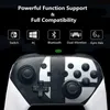 Controladores de jogo joysticks sem fio bluetooth gamepad para switch pro controler joystick para console de jogos com switch com alça de 6 eixos Q240407