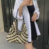 Daily Wear Beach Bags High Appearance and Large Capacity Woven Bag Summer Fashion Grass Simple One Shoulder Cross Body