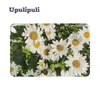 Mattor Summer Daisy Flowers in the Sun Doormat Flanell Bath Mat Non-Slip Absorbent For Living Room Kök Toalett Entrémattor