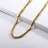 Ontwerpermerk Gefrituurd deeg Twist Chain T Nieuw Gold U Titanium Chain Watch Strap Necklace