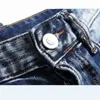 Jeans pour hommes Nouveaux jeans élastiques ultrathin blancs et hiver