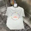 女性のTシャツデザイナーサマー女性TシャツTシャツ女性ファッションレターグラフィックティーカジュアルルーズスウェットシャツハイトエンド半袖シャツ2色03nm