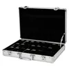 24Slot Watch Box Travel Storage Case Watches Mode Afficher Forme de valise 57BD 240327