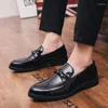 Casual Shoes Brand Men Leather Flats Soft Oxford Top Quality Outdoor Sneakers Walking Tennis