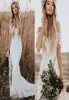 Off The Shoulder Boho Wedding Dresses Cheap 2022 Lovely Lace Sheath Backless Custom Made Bridal Dress Berta Wedding Dress Summer C6338119