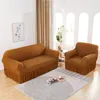 Coperture per sedie per il divano a bolle single e doppia gonna elastica della polvere universale per soggiorno