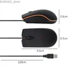 MICE MINI USB 3D WIRED MOUSE光学1200 DPIゲーミングマウス用ラップトップノートブック用PCデスクトップコンピューターUltra Thin Y240407