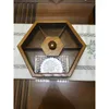 Plates Chinese Solid Wood Household Nut Fruit Plate Modern Living Room Coffee Table Dried Storage Box Light Luxury Candy