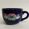 عرض تلفزيوني للأصدقاء Central Perk Big Mug 600ml Coffee Tea Cup Cup Cappuccino Hompts لـ 240407