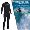 Men's Swimwear Men Diving Skin Clothes Cold Proof Sunscreen Snorkeling Surfing Swimsuit With Zipper Anti-scratch Breathable Outdoor