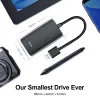 Drive NetAC Portable SSD DRIDE EXTÉRIEUR EXTÉRIEUR 1TB 2TB 500 Go 250 Go USB3.1 TYPEC HDD SSD externe pour le bureau de tablette PC Latop PC