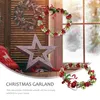 Flores decorativas Ferro forjado Christmas Wreath Wrinal