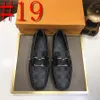 40 Model luksusowy oryginalny skórzane mokasyny grosze buty męskie designerskie mokasyny męskie butów na swobodne buty do jazdy na moccasins Men Flats Obuwie Rozmiar 38-46