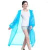 Pain de pluie pratique pratique pratique pour les adultes jetables à l'urgence d'urgence très épaisse arcolofer poncho coloré