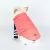 Vêtements pour chiens animaux de compagnie ventre de vent chaud veste d'hiver chaude veste de veste pour petits chiens moyens s-xxl vêtements