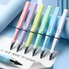 refill 100pcs Infinite Pencil Replacement Refill Free Shipping Alloy 0.5mm HB Eternal Pencil Tip Children's Exam Pen 2023 Stationery