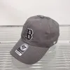 Luxusdesigner Hut gestickt Baseball Cap Casual Hut Vielseitige Mütze Sommer Sonnenhut Seewäsche Cowboy Waschsport Sport B Sticked Letter Baseball Cap Models